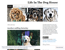 Tablet Screenshot of lifeinthedoghouse.ca